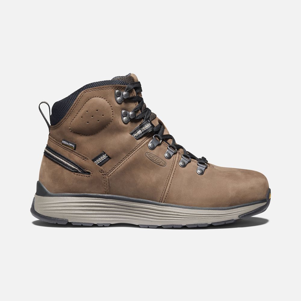 Keen Laarzen Heren Bruin - Manchester 6" Wp (Aluminum Toe) - 59614-AVFJ